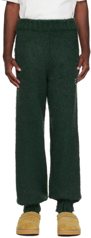 ADER error Green Embroidered Sweatpants Cover