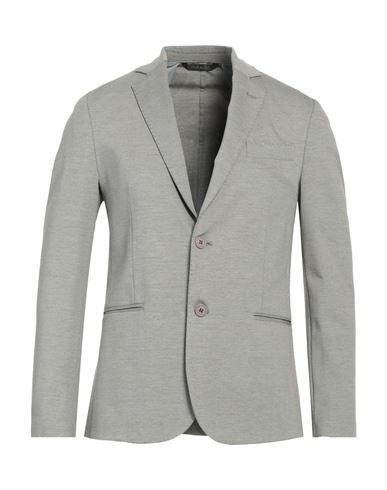 Takeshy Kurosawa Man Blazer Grey Cotton, Polyamide, Elastane Cover