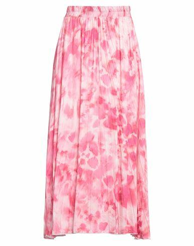 No Secrets Woman Midi skirt Pink Viscose Cover