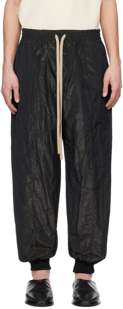 Fear of God Black Pintuck Track Pants Cover