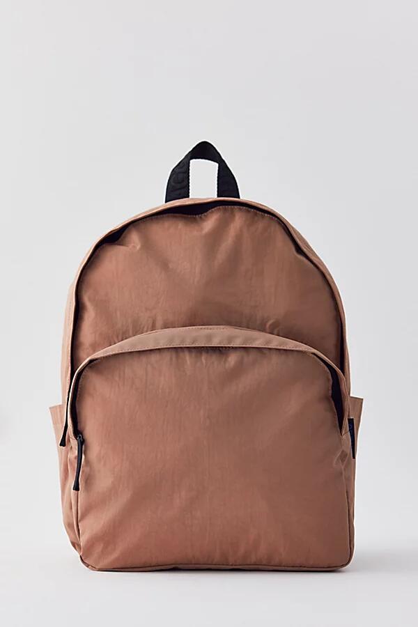 BAGGU Large Nylon Backpack in Cocoa Cover