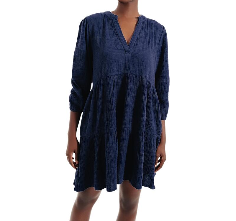 Echo Kiki Gauze Mini Dress Swim Cover-Up Cover