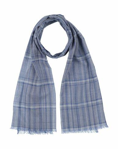 Fiorio Woman Scarf Blue Cotton Cover