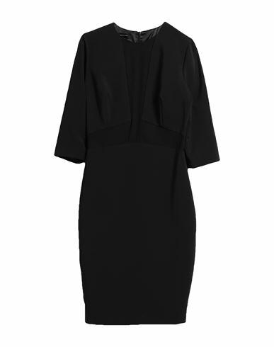 Les Bourdelles Des Garçons Woman Midi dress Black Polyester, Elastane Cover