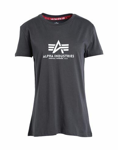 Alpha Industries Woman T-shirt Lead Cotton Cover