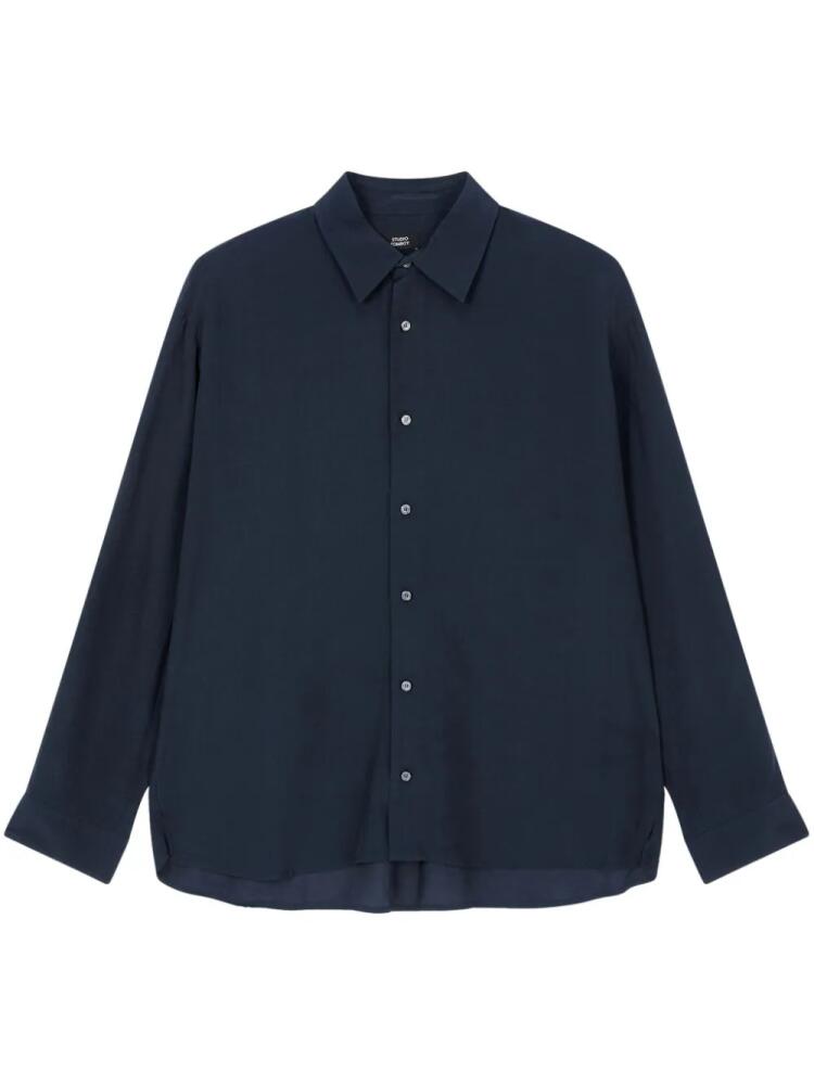 STUDIO TOMBOY rayon shirt - Blue Cover