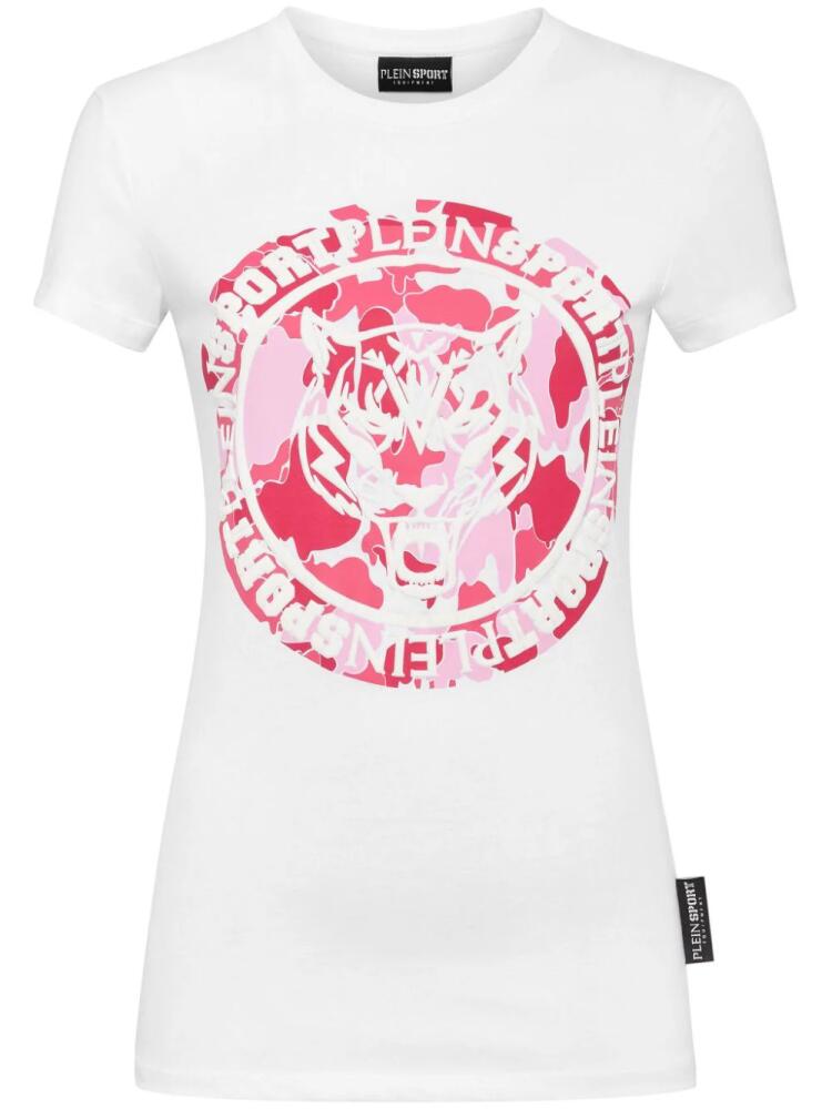 Plein Sport Carbon Tiger cotton T-shirt - White Cover