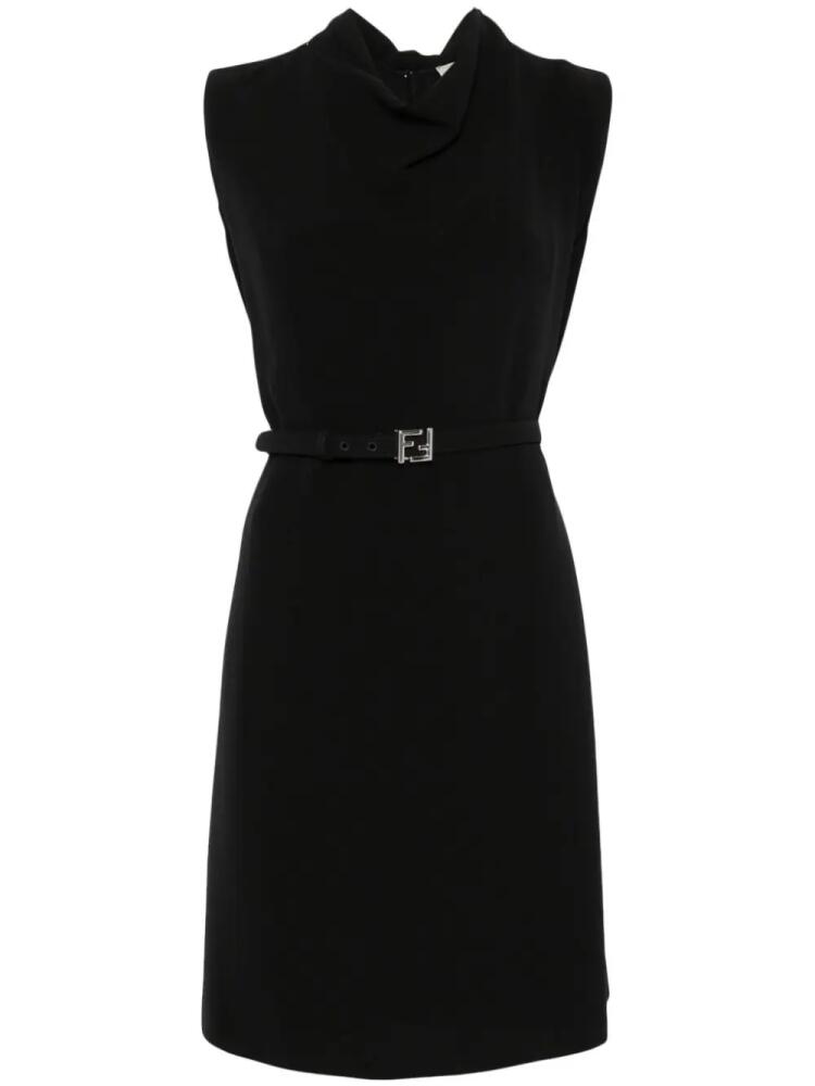 FENDI cady mini dress - Black Cover