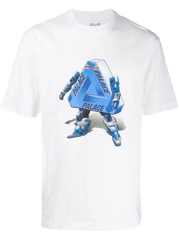 Palace Robo graphic-print T-shirt - White Cover