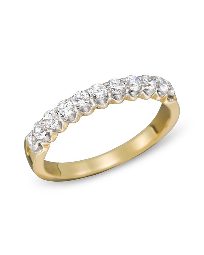 Diamond Band Ring in 14K Yellow Gold, .50 ct. t. w. - Exclusive Cover