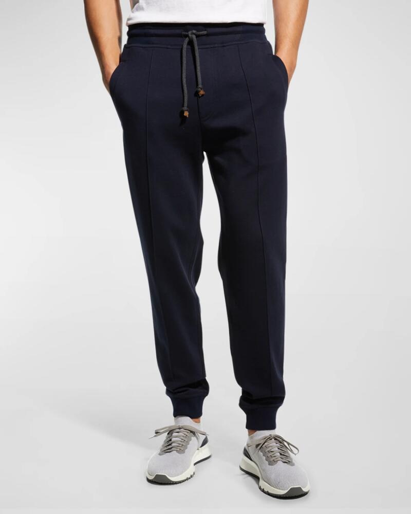 Brunello Cucinelli Men's Banded Spa Sweatpants Cover