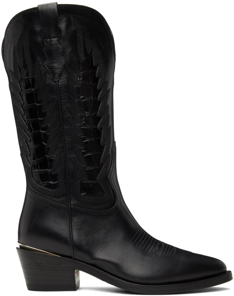 Partlow Black Whitney Boots Cover