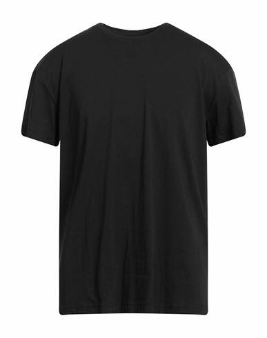 Alessandro Dell'acqua Man T-shirt Black Cotton Cover