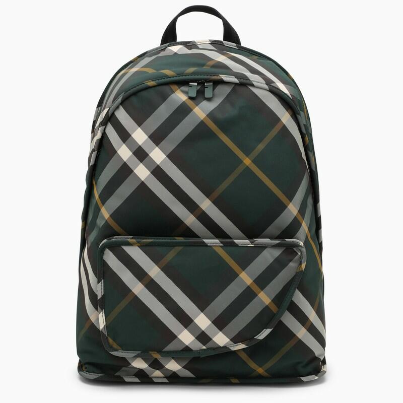 Burberry Shield Check Pattern Nylon Backpack Cover