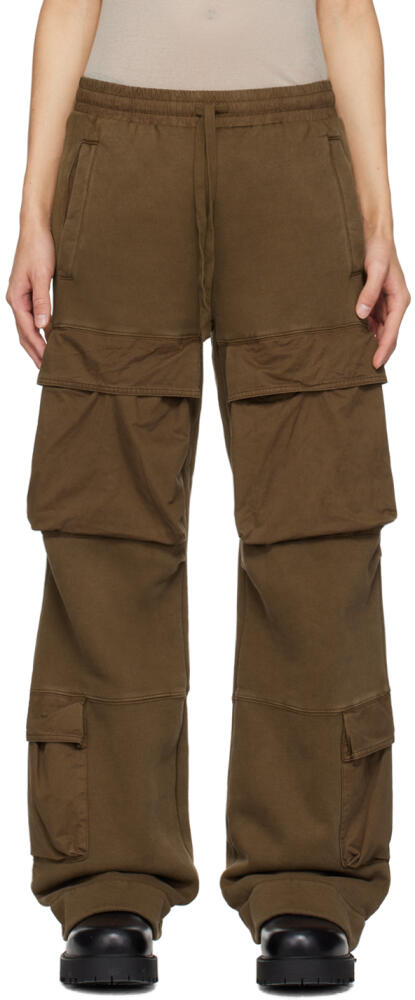 Entire Studios Brown Utility Sweatpants Cover