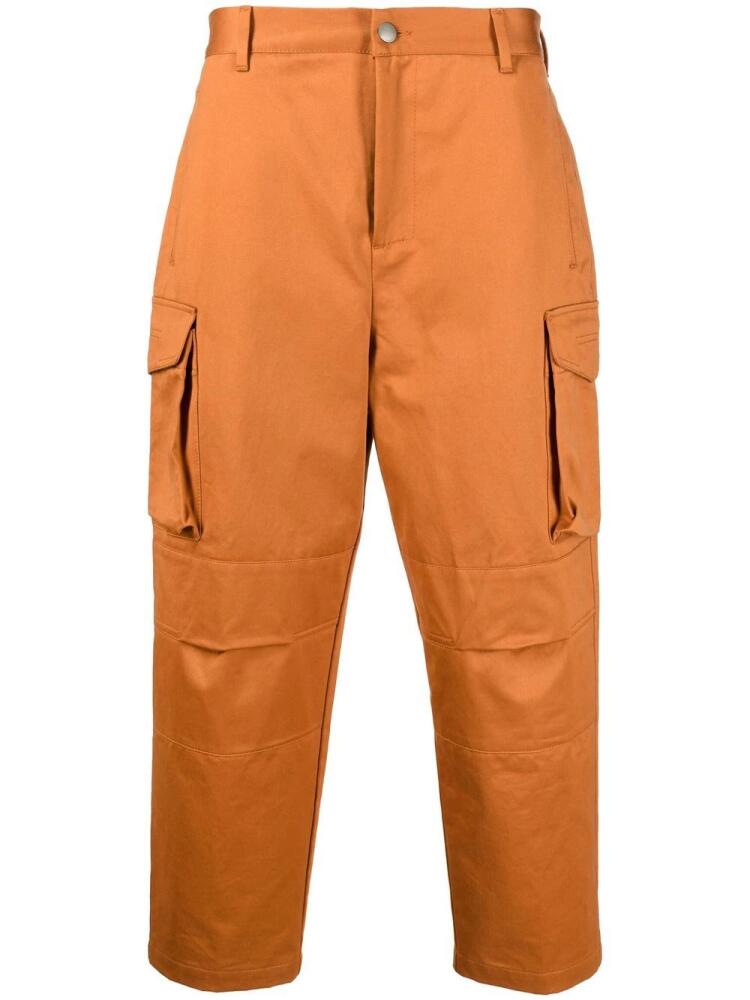 There Was One cotton cargo trousers - Orange Cover