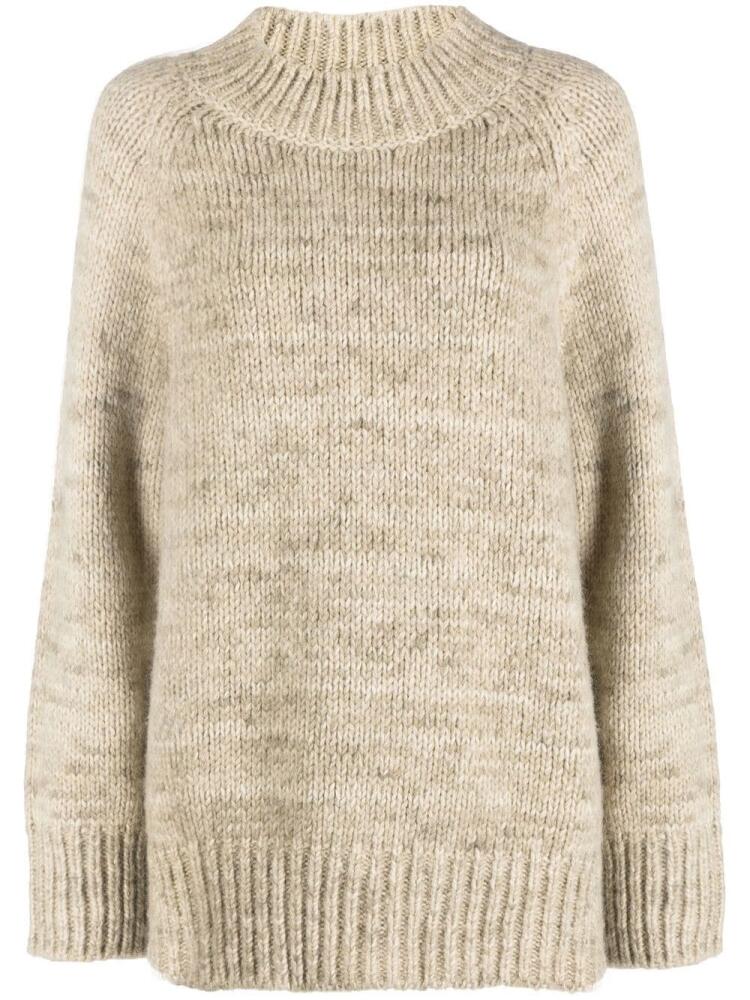 Maison Margiela Botanical Dye crew-neck jumper - Neutrals Cover