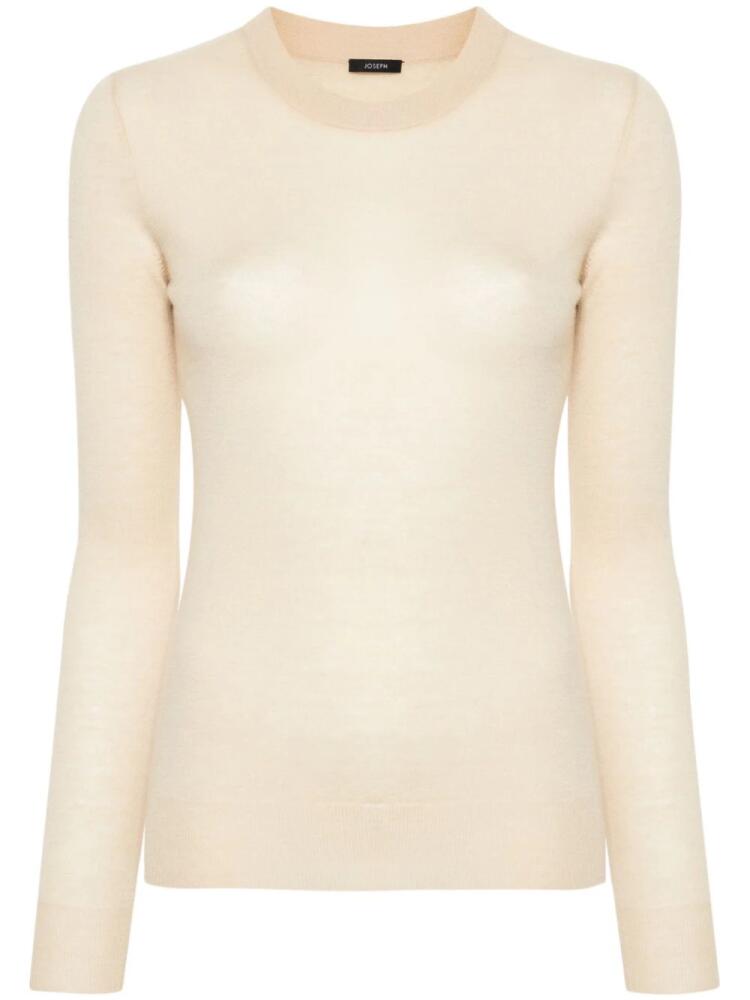 JOSEPH Cashair fine-knit jumper - Neutrals Cover