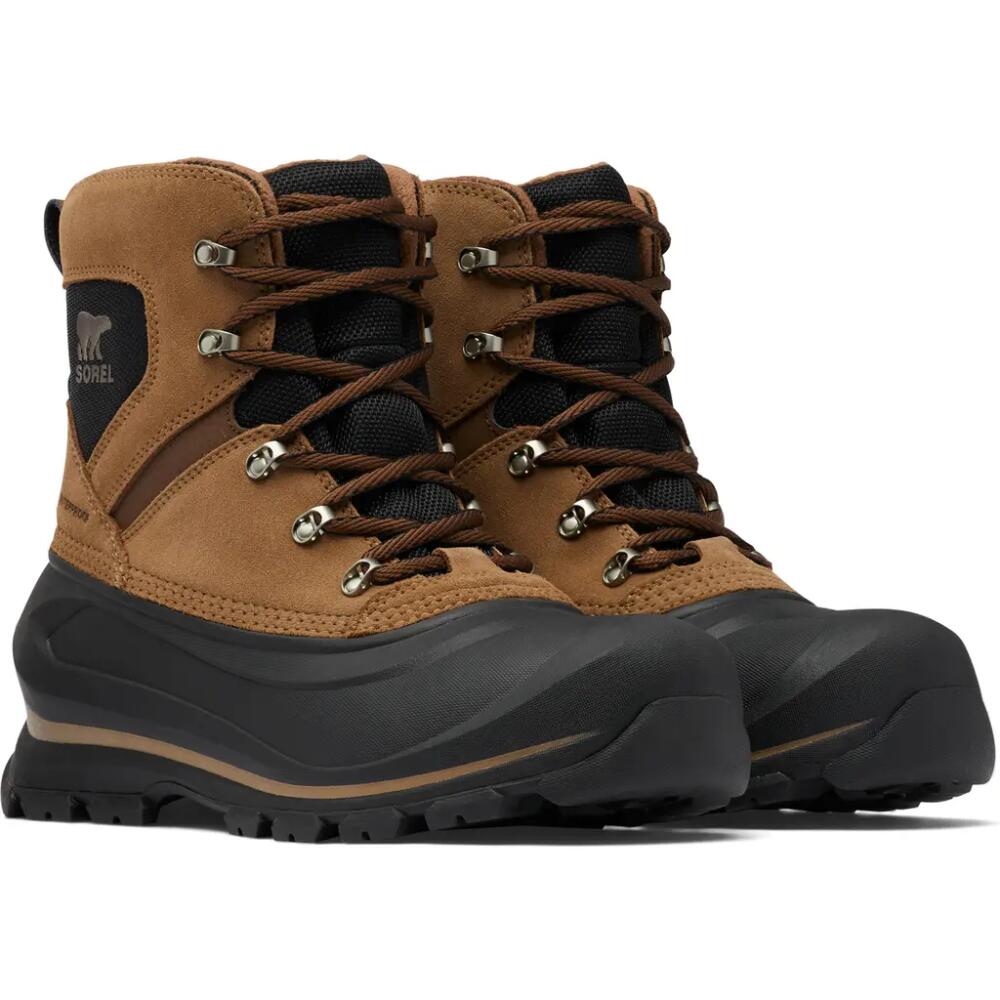 SOREL Buxton Waterproof Snow Boot in Delta/Black Cover