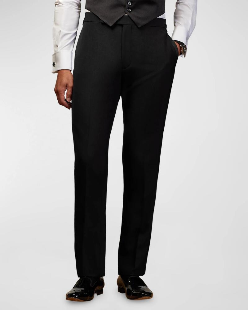 Ralph Lauren Purple Label Men's Gregory Hand-Tailored Tuxedo Trouser Cover