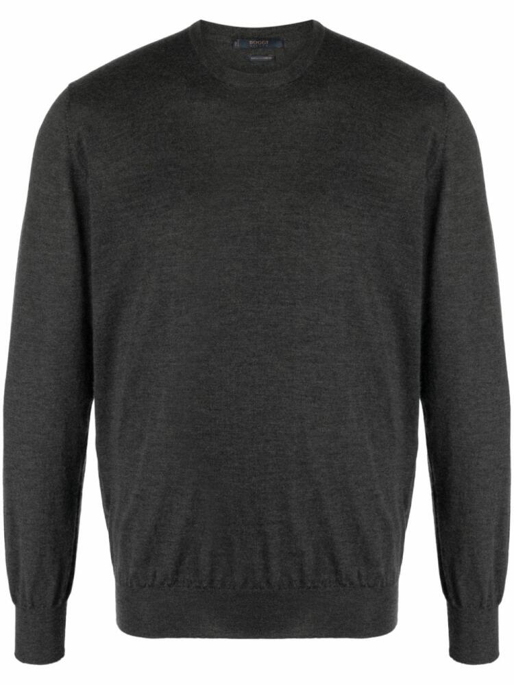 Boggi Milano crew-neck cashmere jumper - Grey Cover