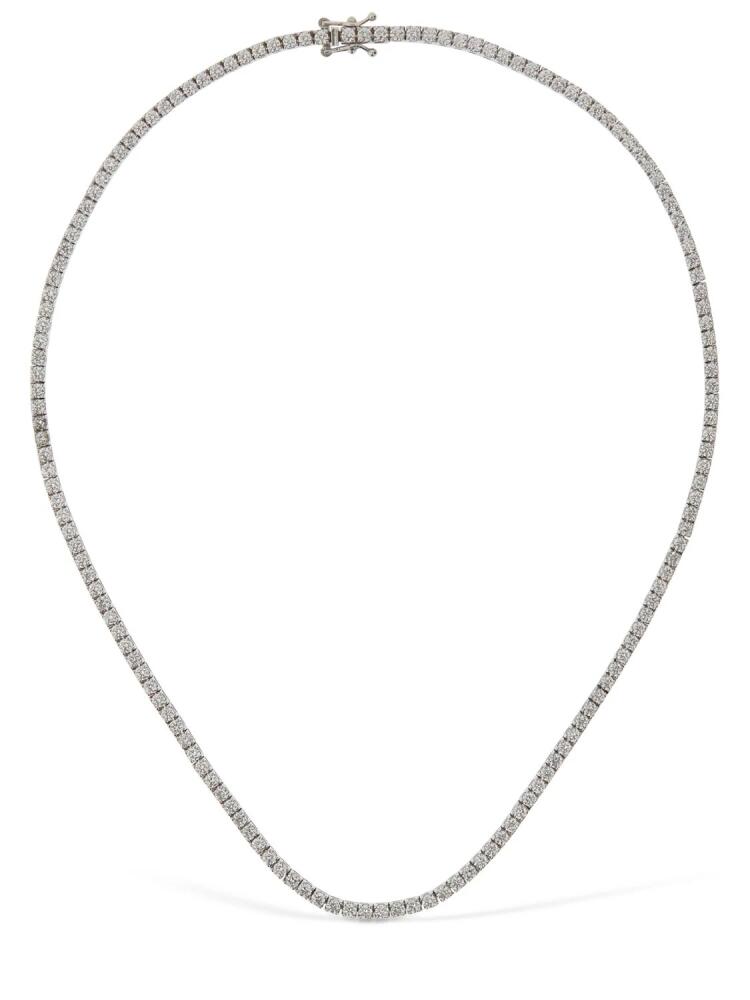 VANZI 18kt Gold & Diamond Tennis Necklace Cover