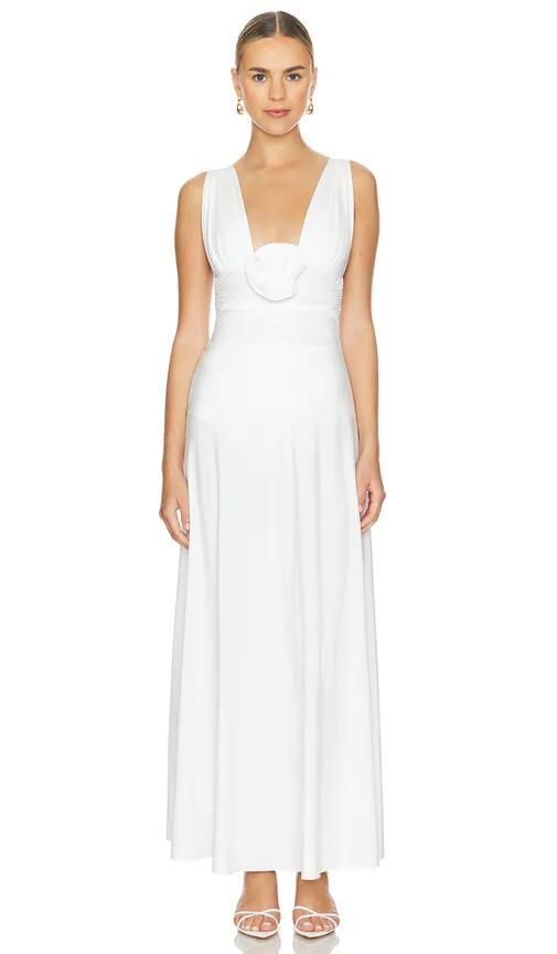 Maygel Coronel Orinoco Dress in White Cover