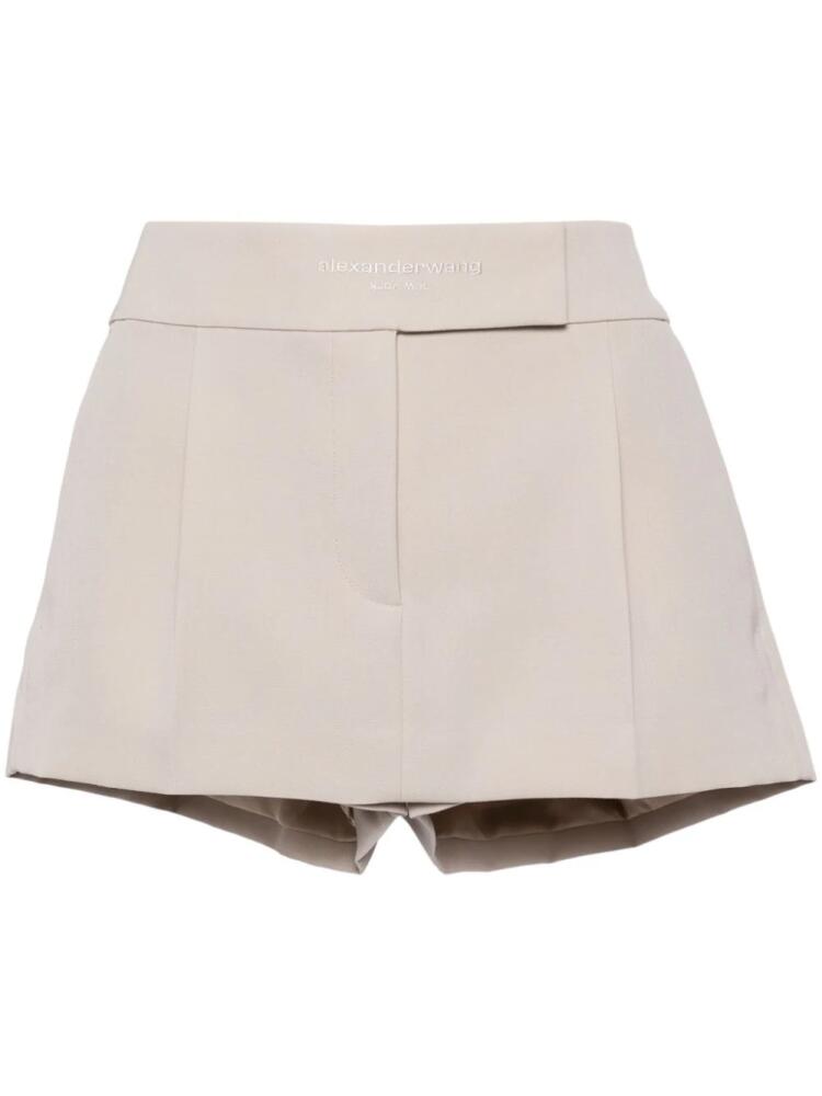 Alexander Wang mid-rise skirt-shorts - Neutrals Cover