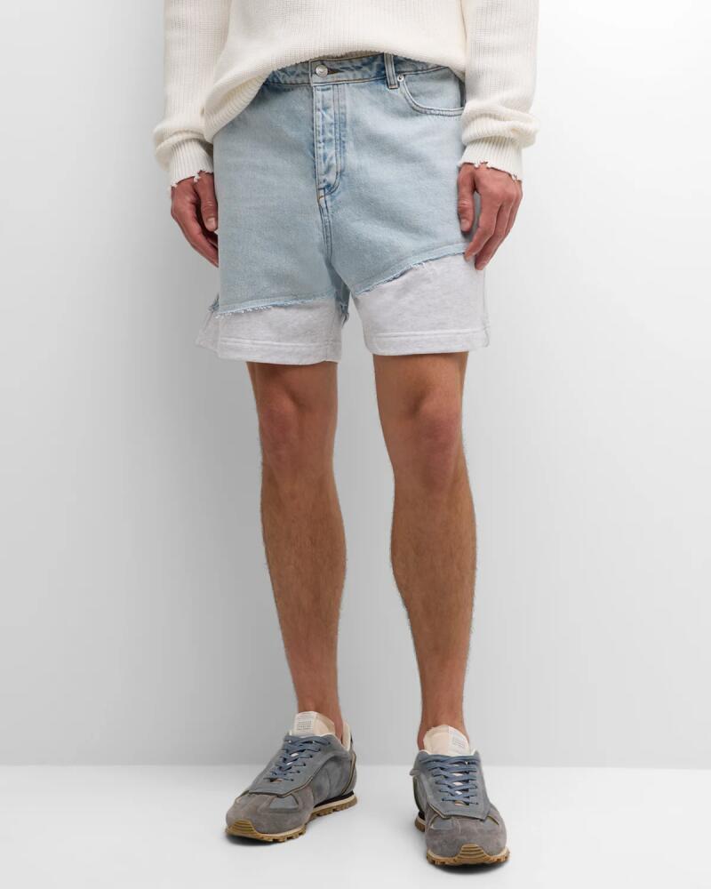 SER.O.YA Men's Tyson Denim and Terry Shorts Cover