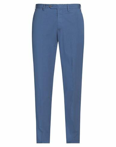 Lardini Man Pants Light blue Cotton, Elastane Cover