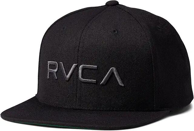 RVCA Rvca Twill Snapback Ii (Black/Charcoal) Caps Cover