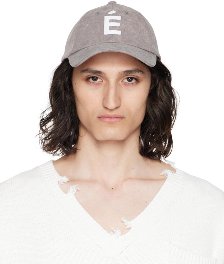 Études Gray Booster Patch Bleached Cap Cover