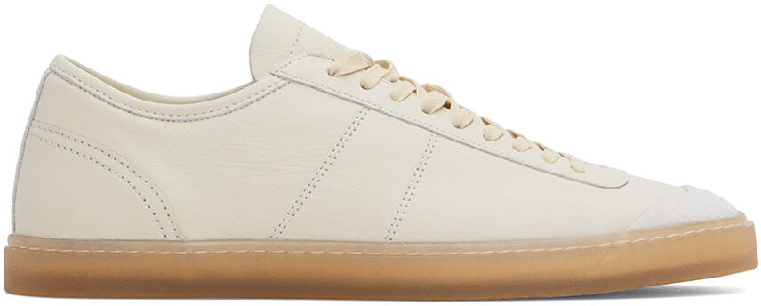 LEMAIRE Off-White Linoleum Basic Laced Up Sneakers Cover