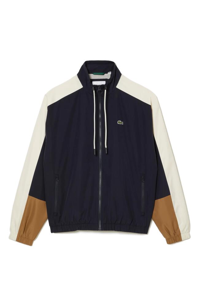 Lacoste Colorblock Zip Jacket in Rhi Abimes/Cookie-Laponie Cover