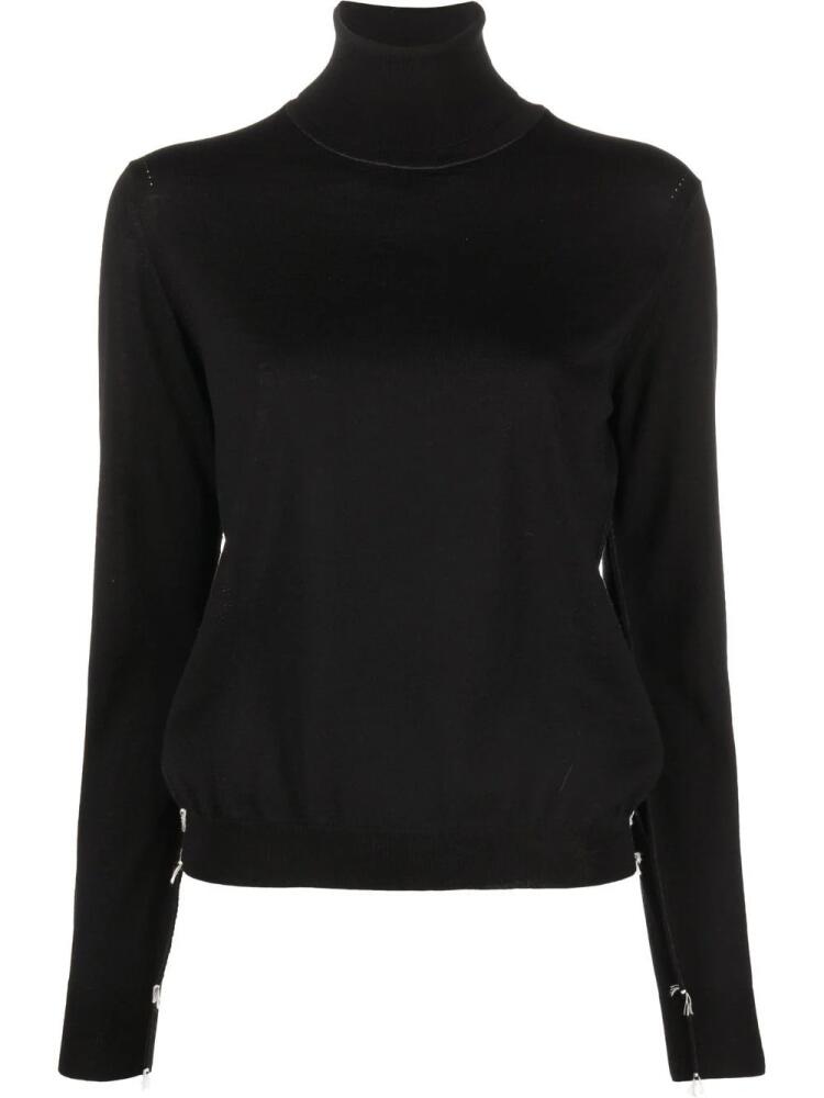 Maison Margiela Work-In-Progress high-neck jumper - Black Cover