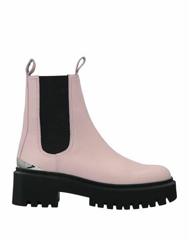 Maje Woman Ankle boots Light pink Soft Leather Cover