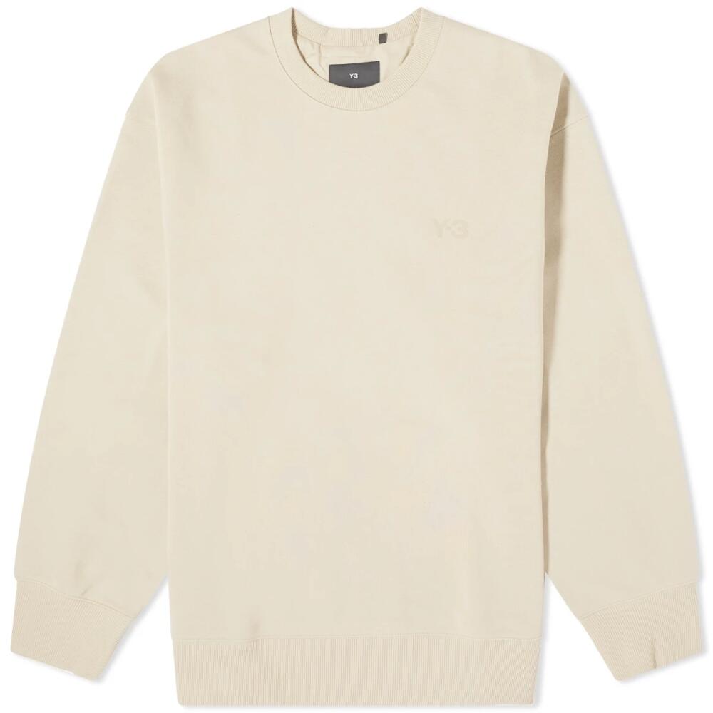 Y-3 Men's FT Crew Sweat in Clay Brown Cover