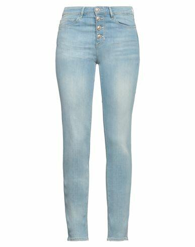 Guess Woman Jeans Blue Cotton, Polyester, Lyocell, Elastane Cover