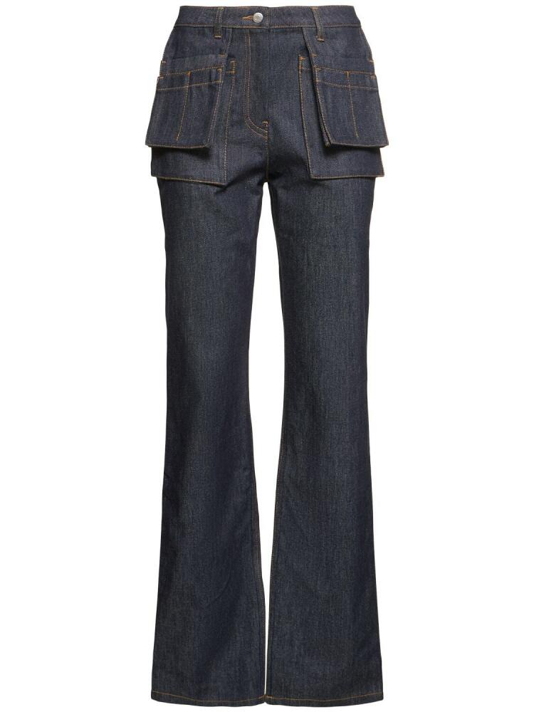 HELMUT LANG Utility Denim Straight Jeans Cover