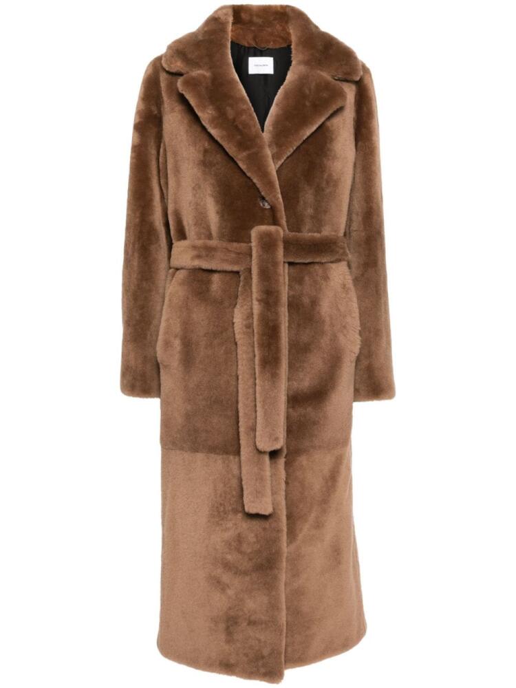 Yves Salomon Manteau coat - Brown Cover