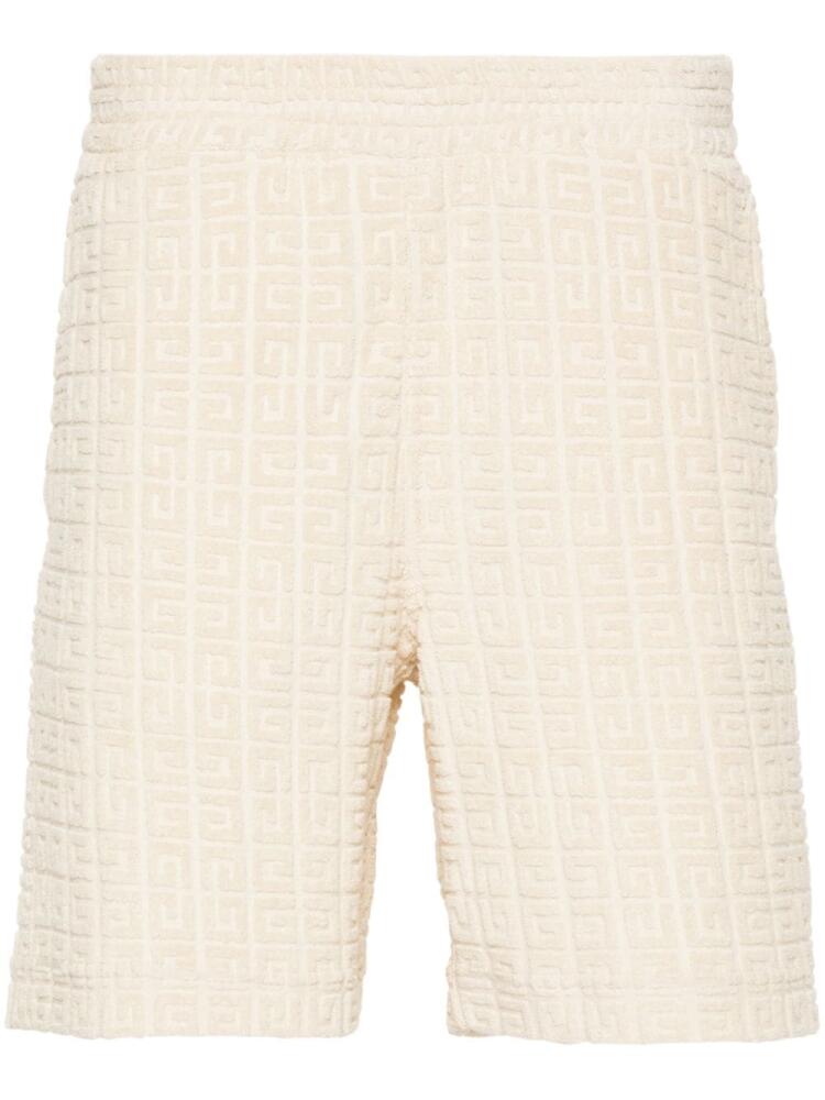 Givenchy jacquard-pattern bermuda shorts - Neutrals Cover