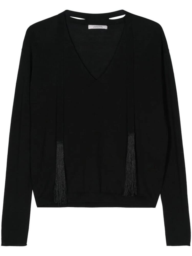 Dorothee Schumacher Refined Essentials fine-ribbed jumper - Black Cover