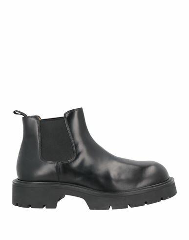 Sandro Man Ankle boots Black Soft Leather Cover