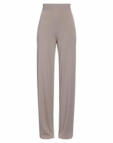 Kontatto Woman Pants Dove grey Viscose, Polyamide Cover