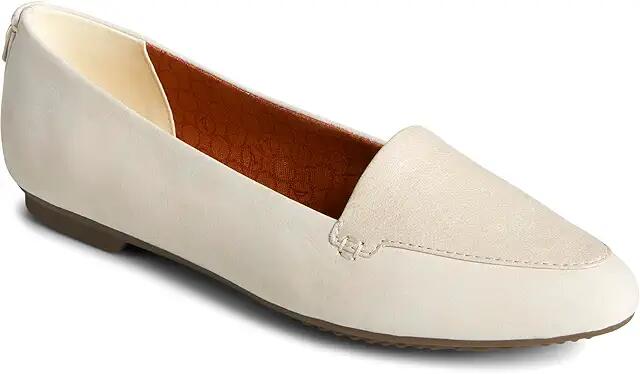 Sperry Piper Ballet Flat (Ivory) Women's Flat Shoes Cover