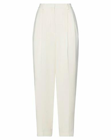 Tory Burch Woman Pants Ivory Triacetate, Polyester Cover