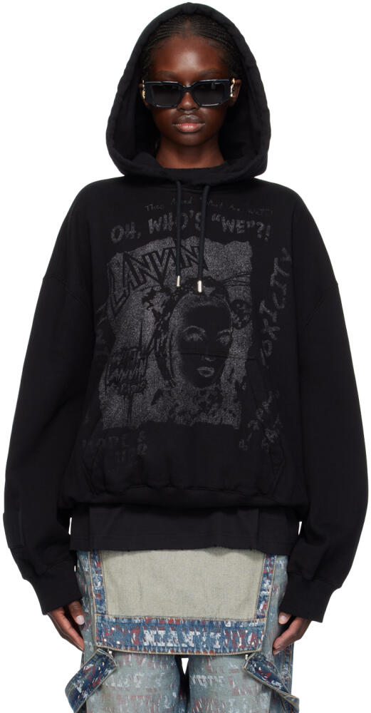 Lanvin Black Future Edition Hoodie Cover