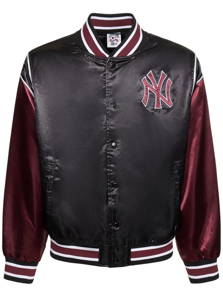 NEW ERA Mlb Ny Yankees Satin Varsity Jacket Cover