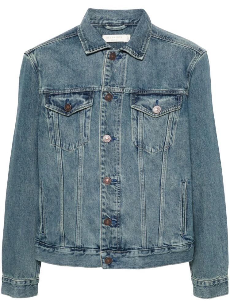 AllSaints Carrer denim jacket - Blue Cover