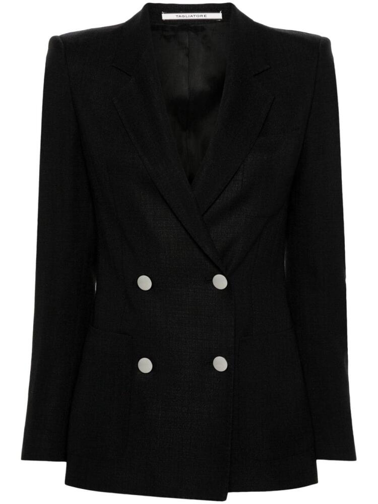 Tagliatore double-breasted blazer - Black Cover